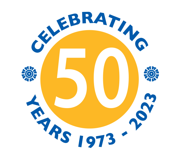50 years logo