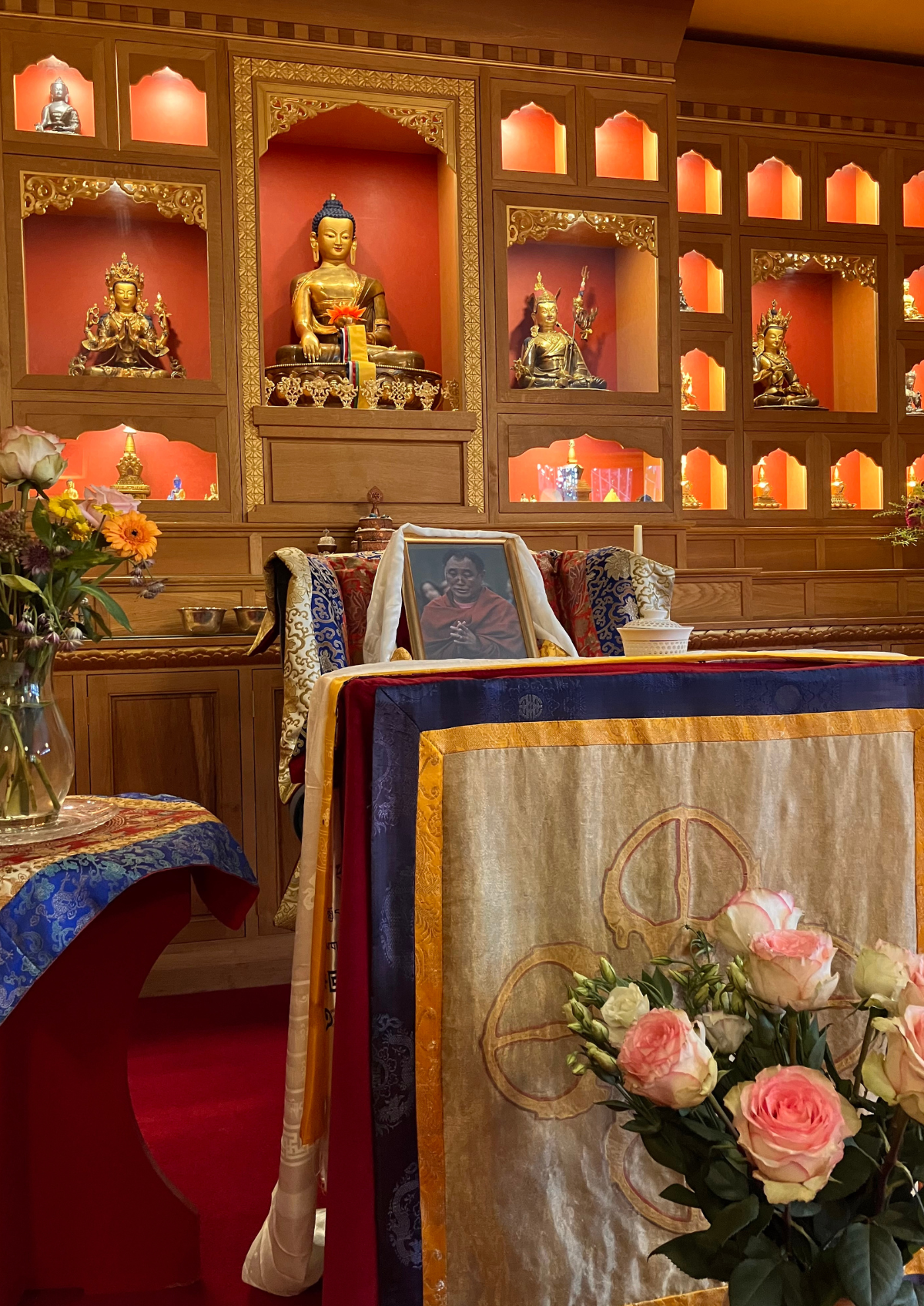 Marpa House Shrine Room on Rinpoche's Birthday