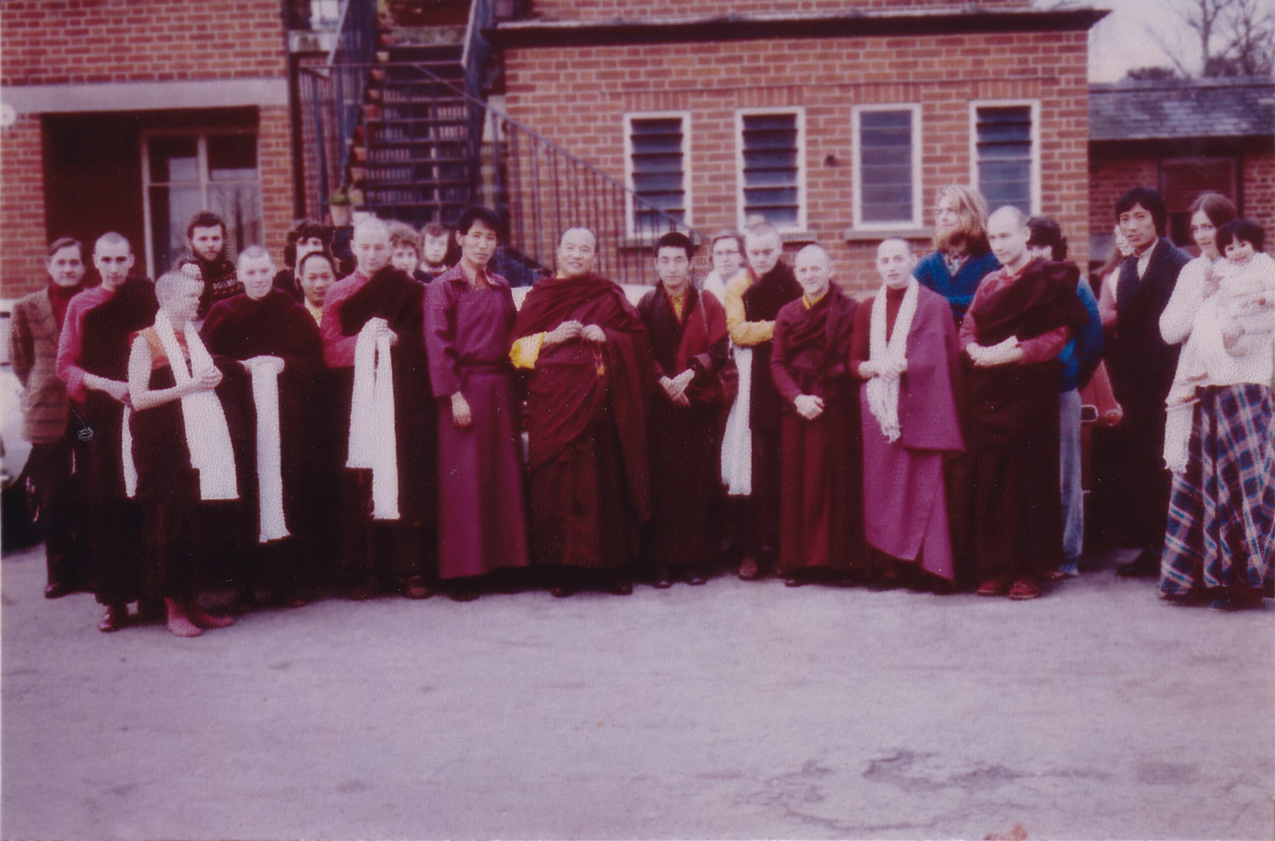 Karmapa 16th and Ordained Sangha