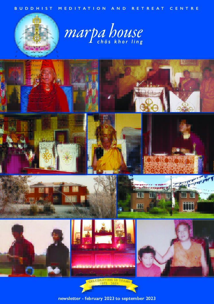 Marpa House Newsletter Spring 2023