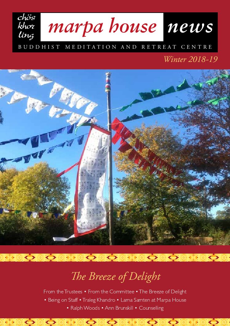 Marpa House Newsletter Winter 2018