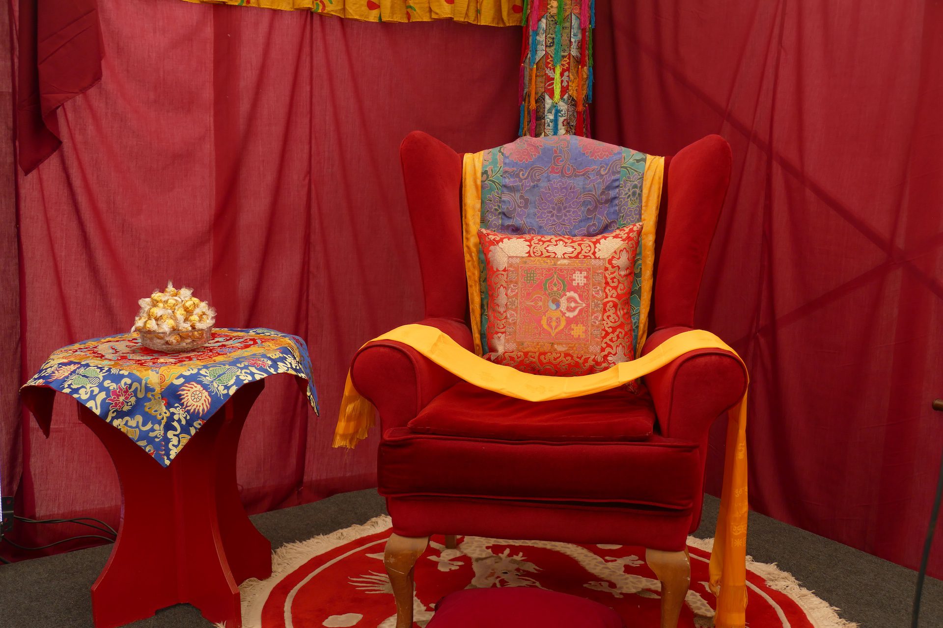 Rinpoche’s chair
