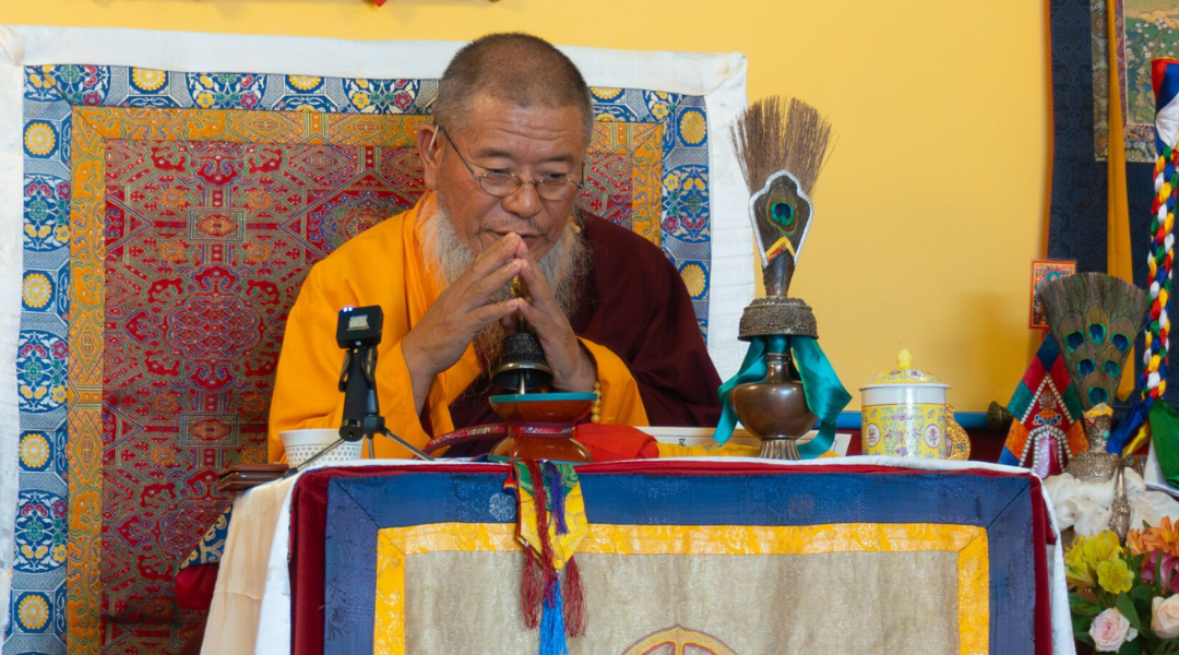 Vajrasattva & Dzogchen Practice with Dorzin Lama Lungrik Nyima Rinpoche in June